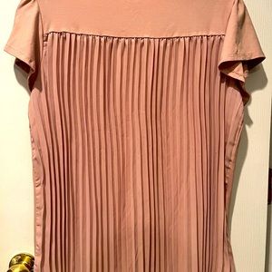 Never worn size M blush colored blouse
